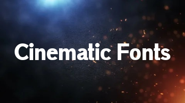 Cinematic Fonts