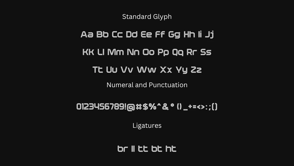 Vegas-x Font Free Download style variations